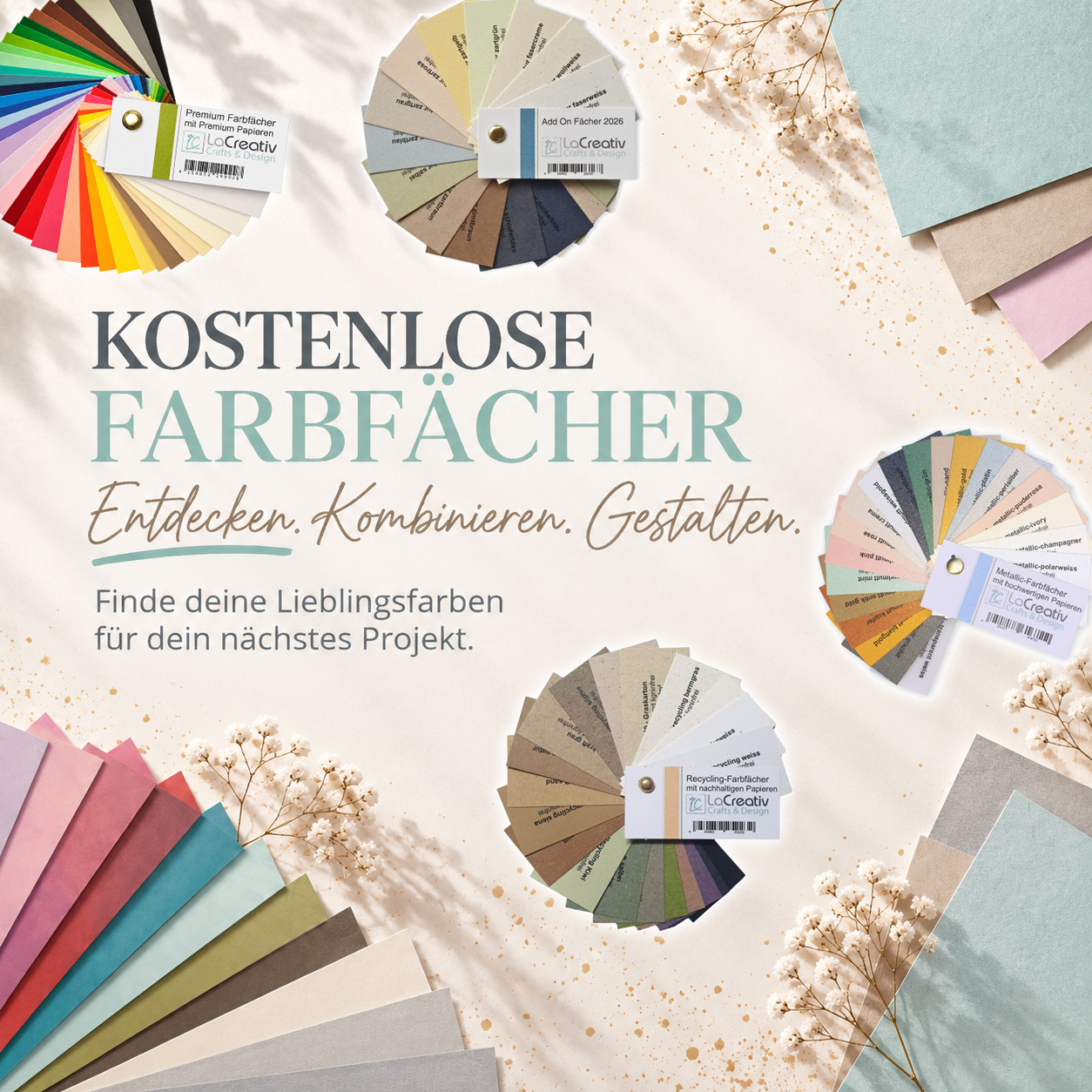 MUSTER + FARBFÄCHER